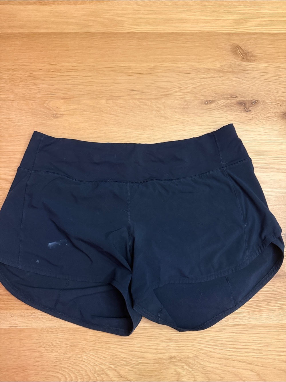lululemon athletica Navy Speed Up Run/Training Shorts